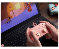 8BitDo Ultimate 2C Wired Pad Peach - 1367007 - zdjęcie 4